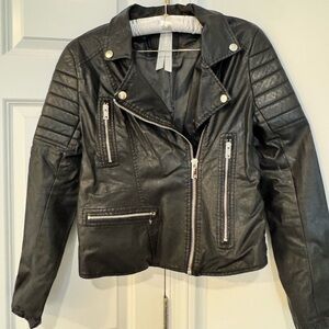 BLANKNYC vegan moto jacket